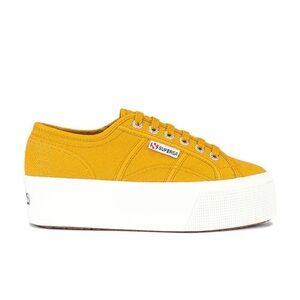 Superga 2790 Platform Sneaker Yellow Golden 41 / 8